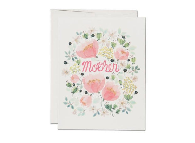 Red Cap Cards - Wild Peonies Mother