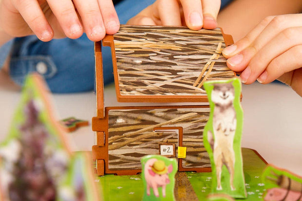 Storytime Toys - The Three Little Pigs Book and Play Set
