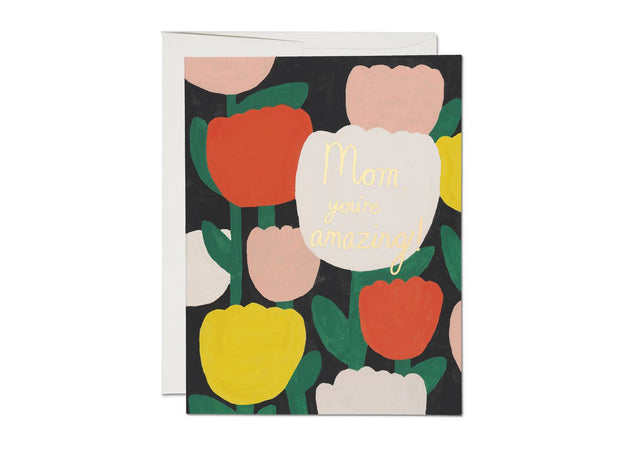 Red Cap Cards - Amazing Tulips