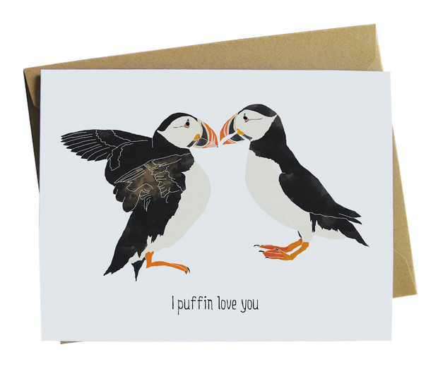 Puffin Love You Card