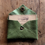 Reclaimed Leather Card Wallet
