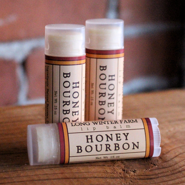 Honey Bourbon Lip Balm