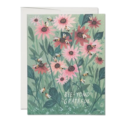 Red Cap Cards - Bee-yond Grateful