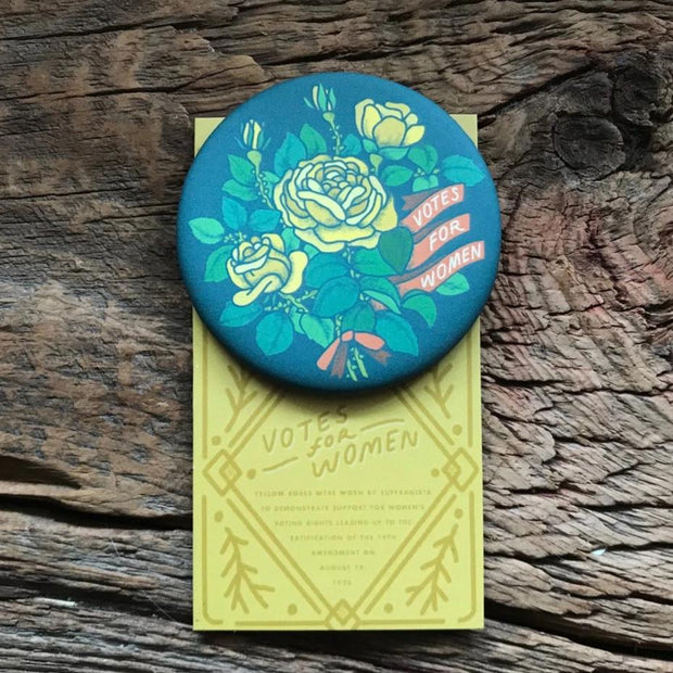 Votes for Women Pinback Button